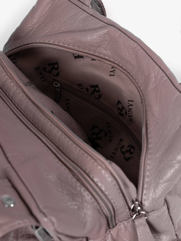 Сумка Runyi, А808 темно-бежевая