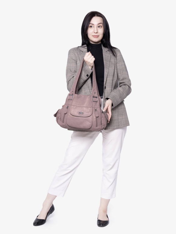 Сумка Runyi, А808 темно-бежевая