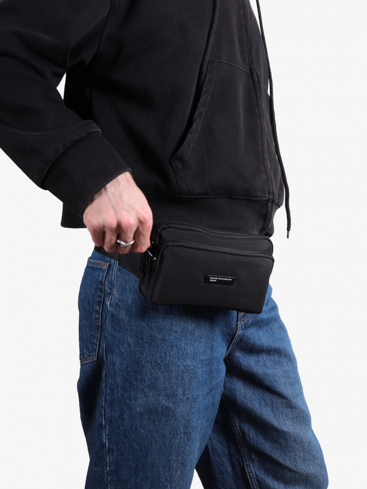 Сумка на пояс Baggins 80001 черная