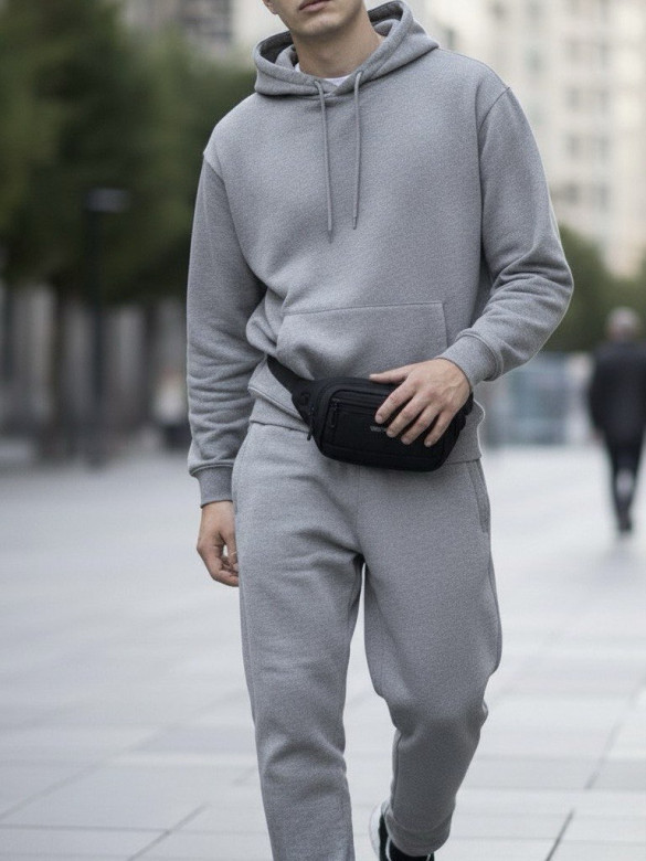 Сумка на пояс Baggins 80001 черная Сумка на пояс Baggins 80001 черная