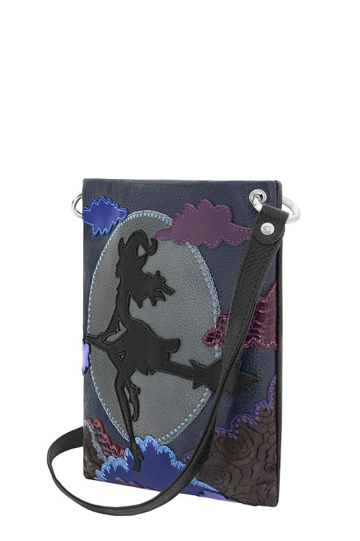 Сумка женская Protege, ДС-144-133 Ведьмочка №2 чёрная