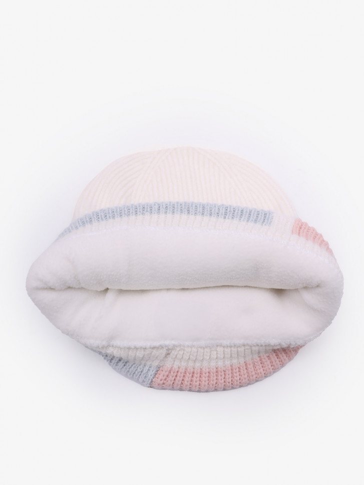 Шапка OvenTrico 1570 белый/голубой/розовый