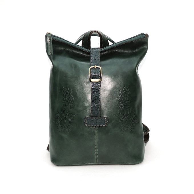Сумка-рюкзак Natalia Kalinovskaya, СР-34/1т.-632 «Алисс» зеленая Сумка-рюкзак Natalia Kalinovskaya, СР-34/1т.-632 «Алисс» зеленая