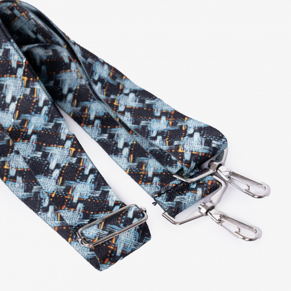 Ремень для сумки Voyage, 21 черный/бирюзовый