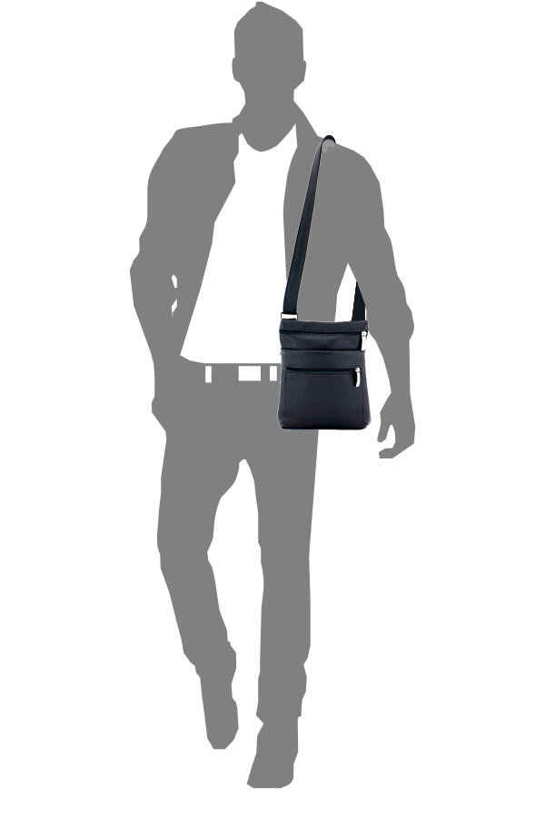 Сумка мужская Protege, Ц-297.1 чер.фл.