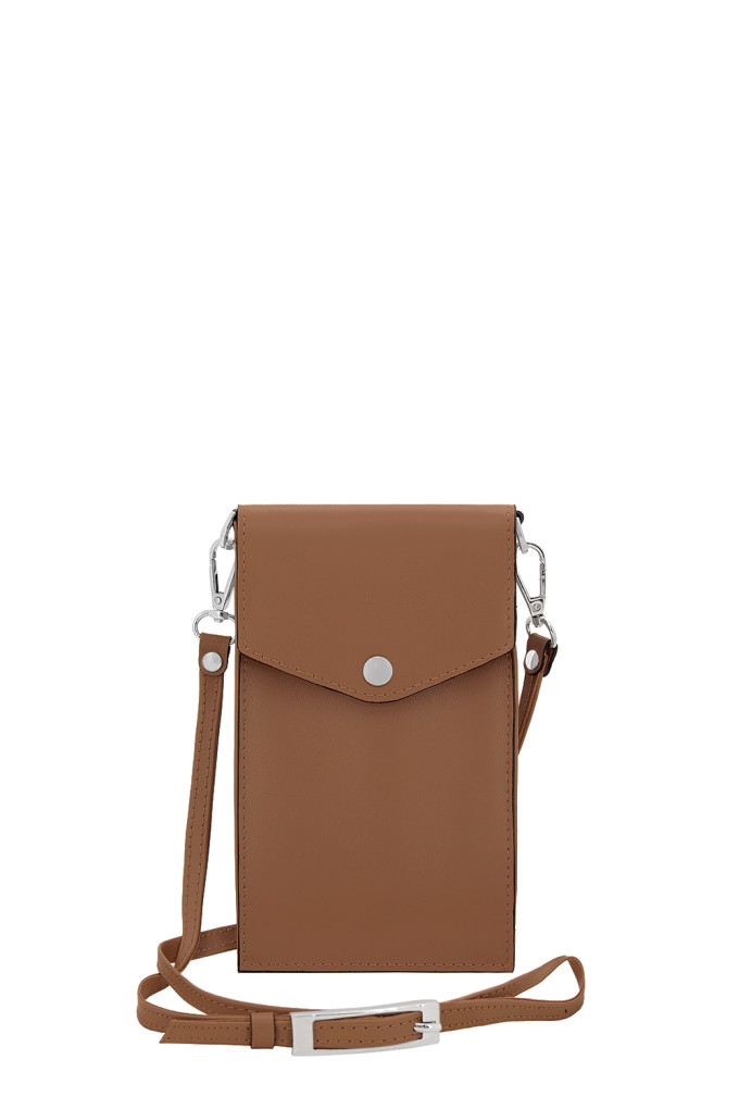 Сумка женская для телефона Protege, Ц-504 гладкая