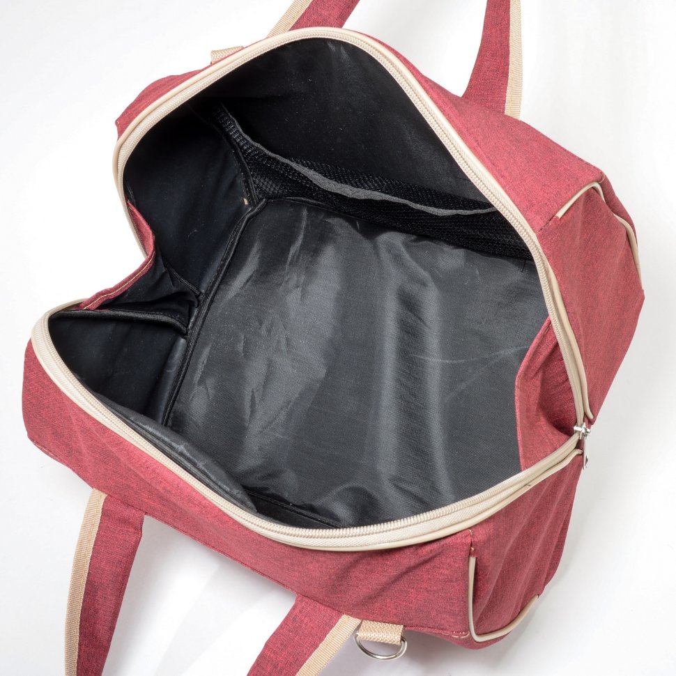 Сумка дорожная Voyage 104 ручная кладь Победа бордо джинс