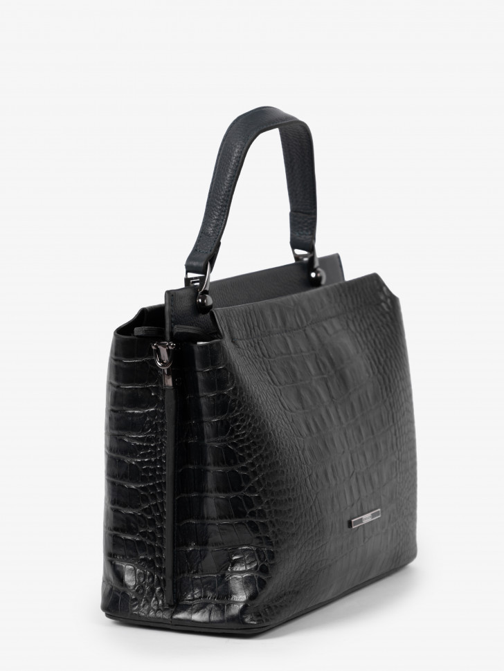 Сумка женская Karya 2427 зеленый крокодил