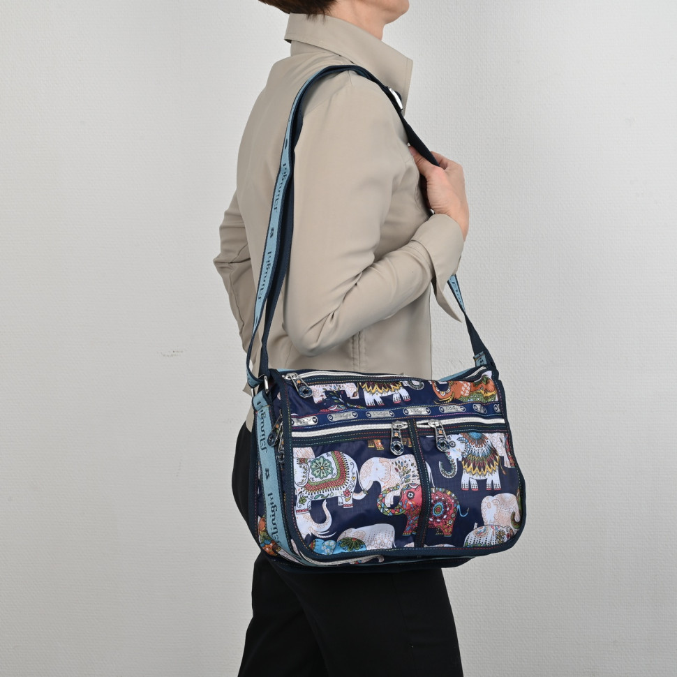 Сумка Minigirl 191 коты коричневая