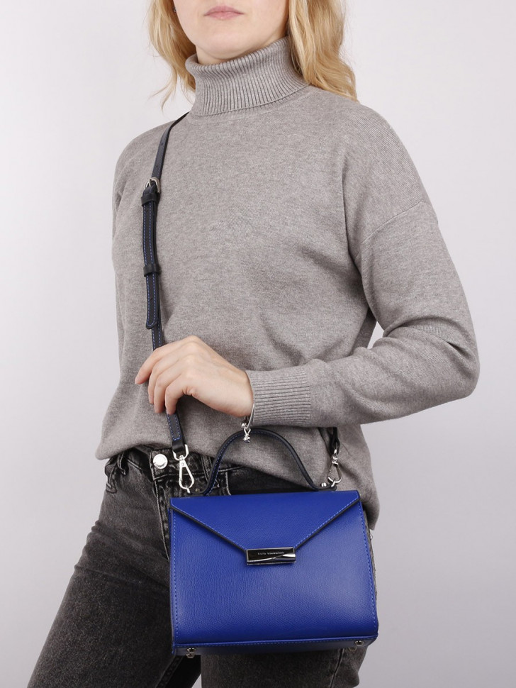 Сумка женская Fiato, 2600 саффиано синяя