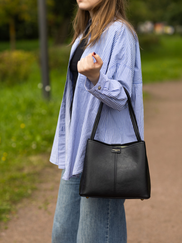 Сумка женская David Jones 7176-2 black Сумка женская David Jones 7176-2 black