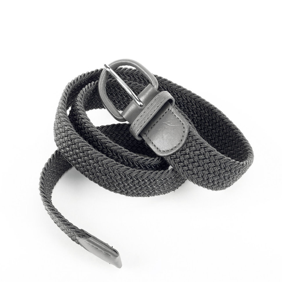 Ремень женский 35 резинка чёрный