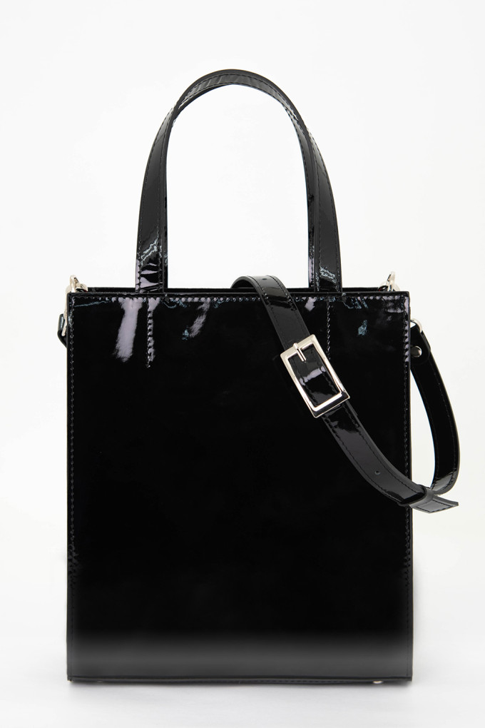 Сумка Protege Ц-554.18 черный лак