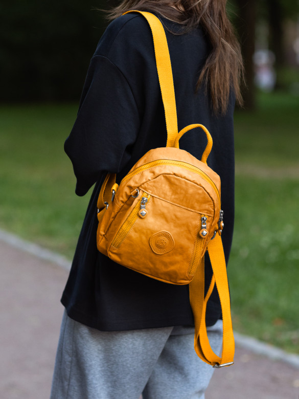 Рюкзак-сумка женский Bobo 8304-8 жёлтый Рюкзак-сумка женский Bobo 8304-8 жёлтый