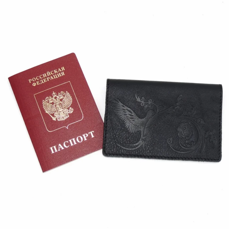 Обложка для паспорта О-71п птица