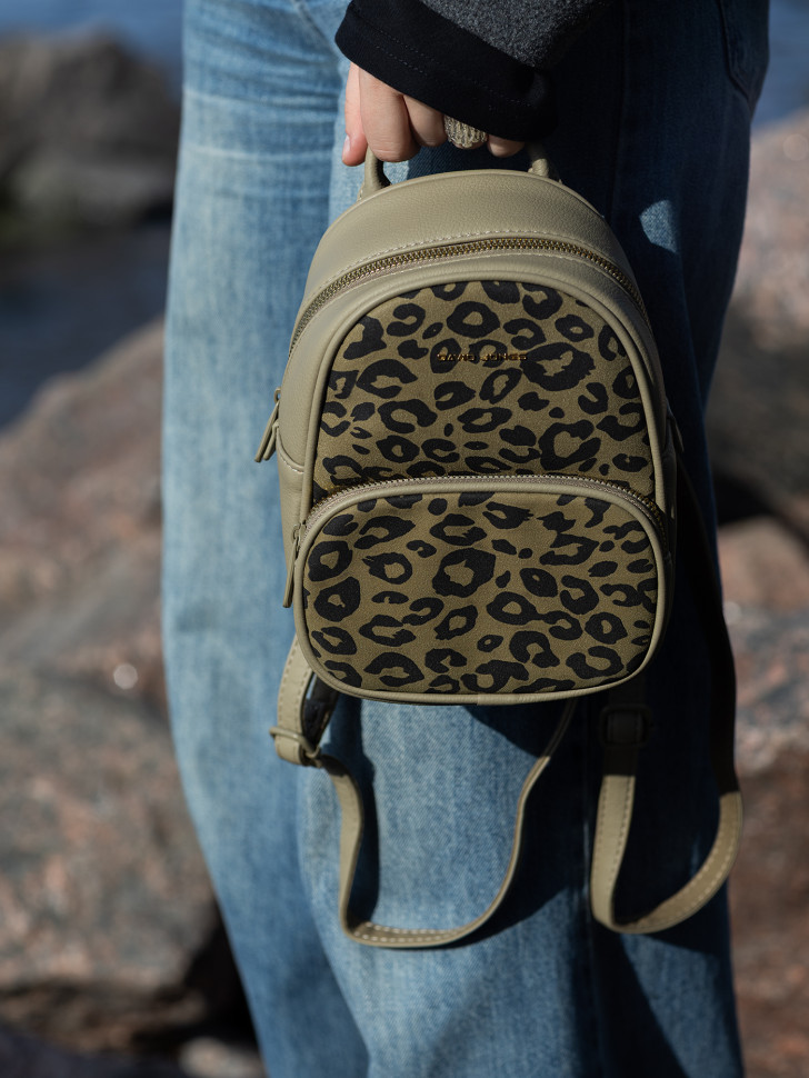 Рюкзак городской David Jones 7637 olive branch