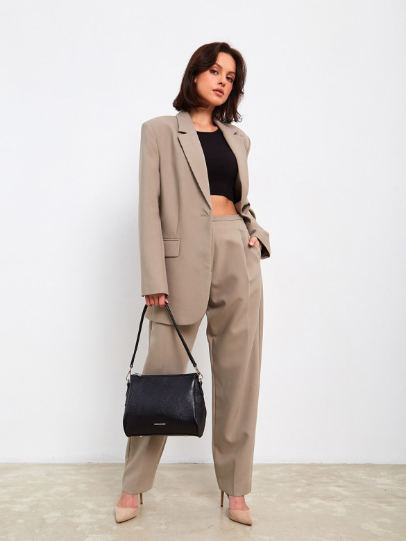 Сумка Fiato 2794 вителло чёрная