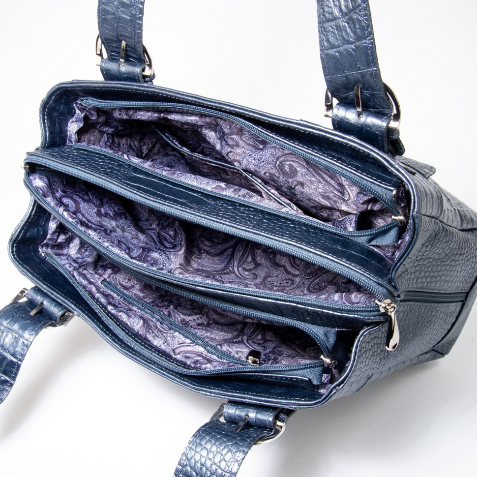 Сумка Protege Ц-110 хаки крокодил 