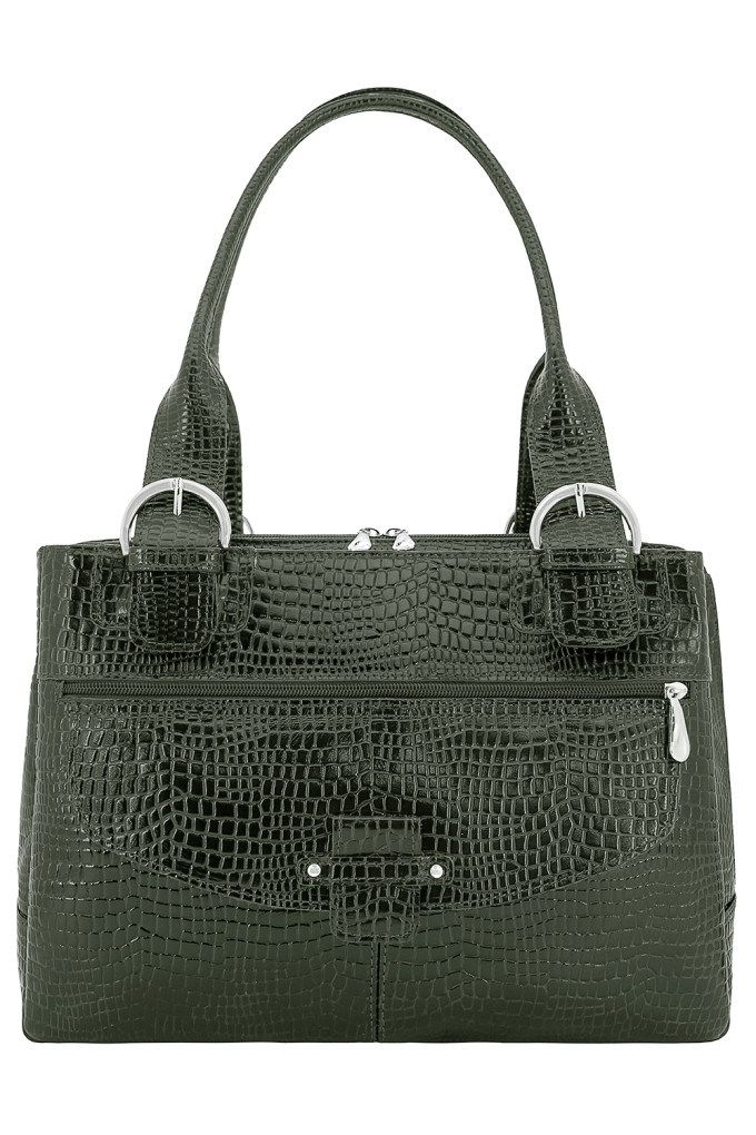 Сумка Protege Ц-110 хаки крокодил 