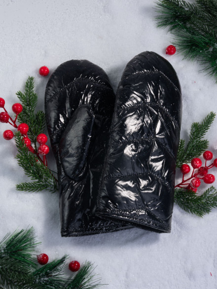 Варежки женские Baggins балоний стег.угол в ассорт.