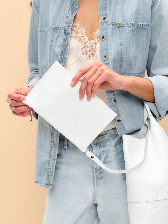 Сумка FIATO 2653С вителло белый Сумка FIATO 2653С вителло белый