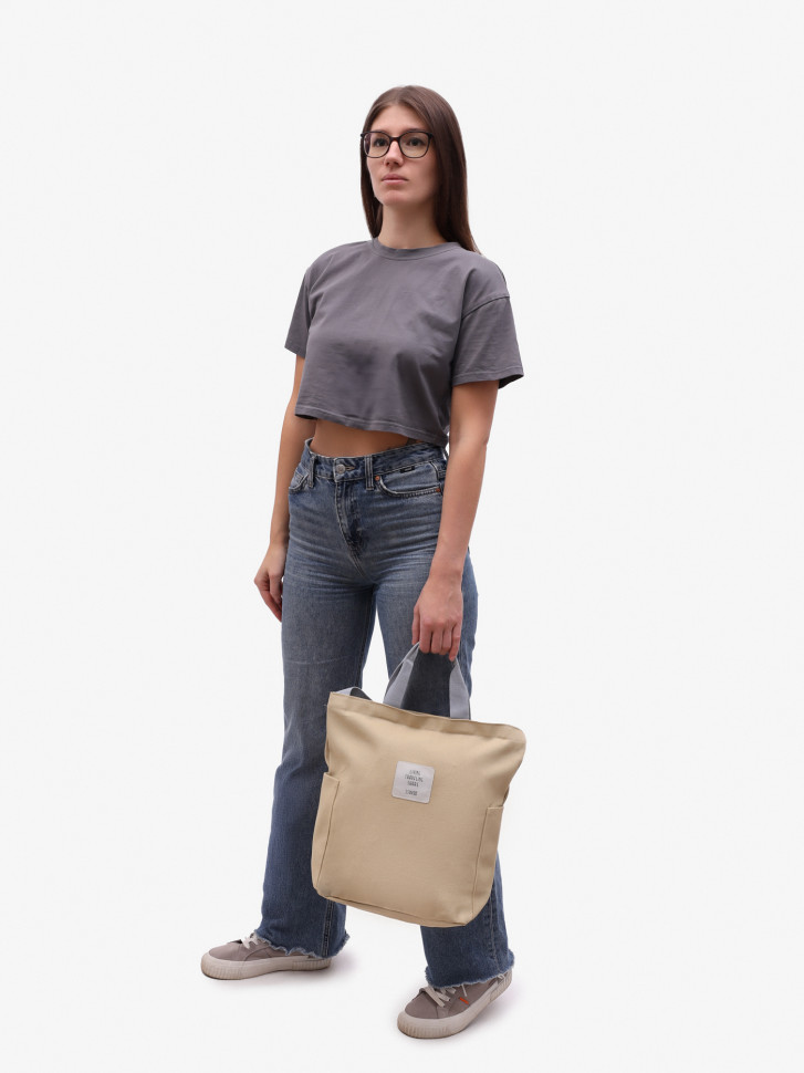 Сумка-шопер Living Traveling Share, Б 6005 бежевая