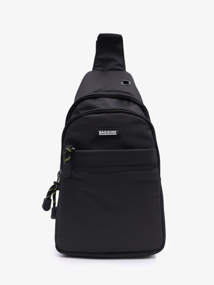 Рюкзак на одно плечо Baggins 3786 черный
