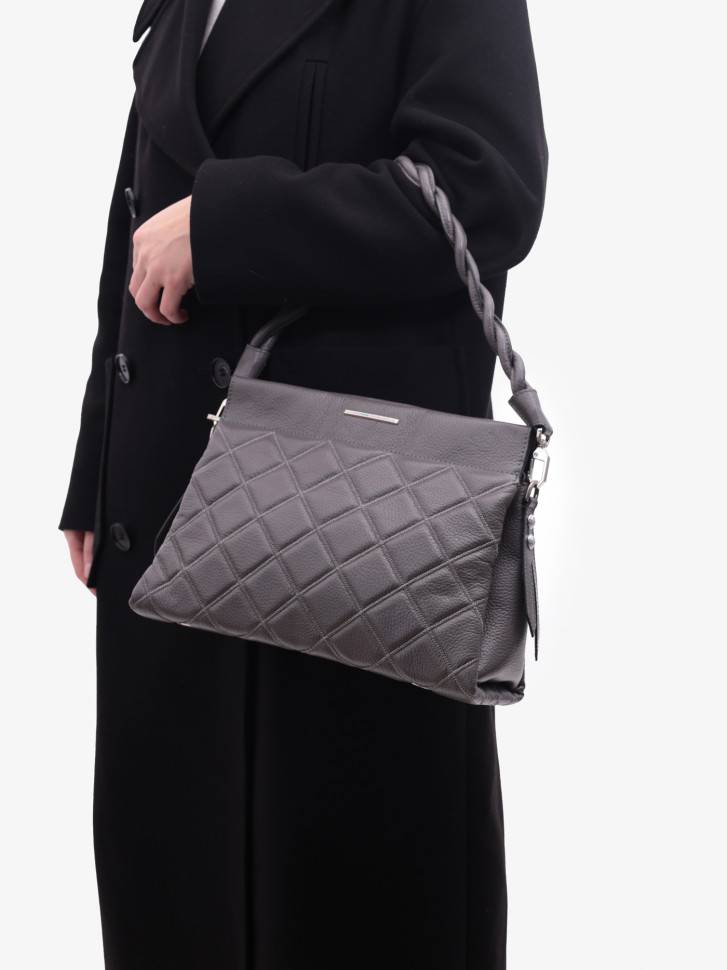 Сумка женская Karya 2271 тёмно-серая