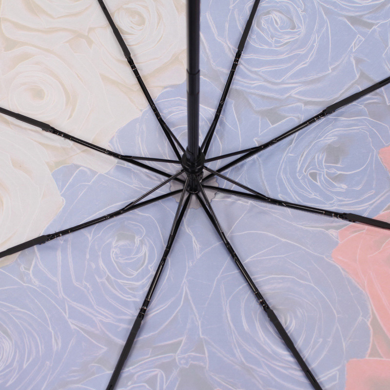 Зонт женский Flioraj 231202 белый цветы