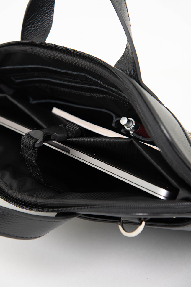 Сумка "unisex" Protege Ц-597 черный флотер