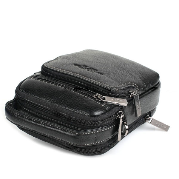 Мужская сумка через плечо Hight Touch 407-20 чёрная