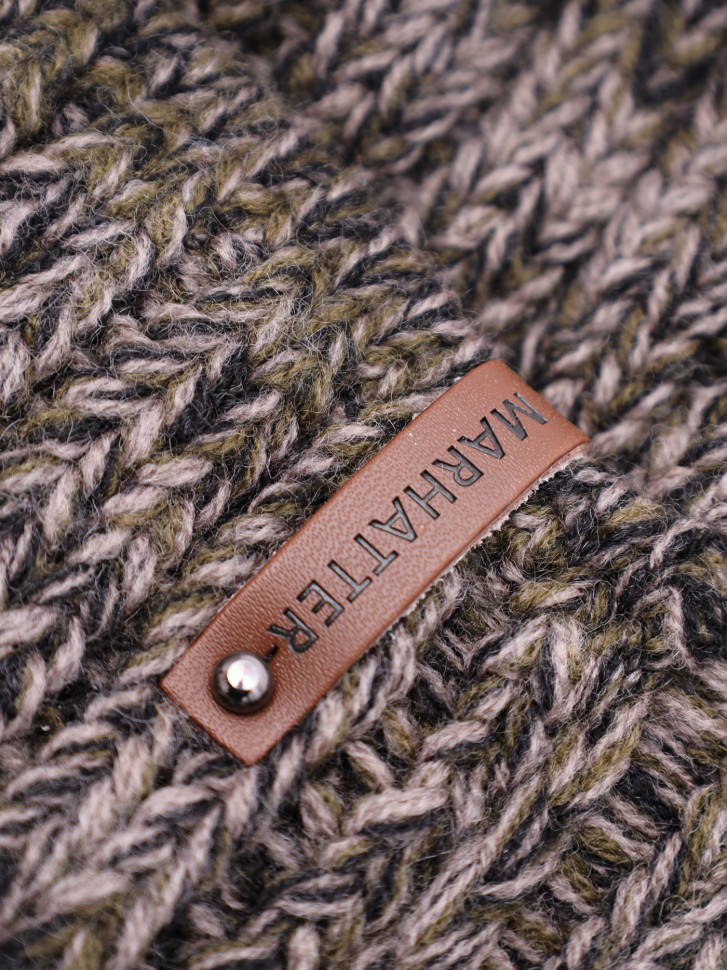 Шапка-ушанка мужская 11461 MARHATTER хаки