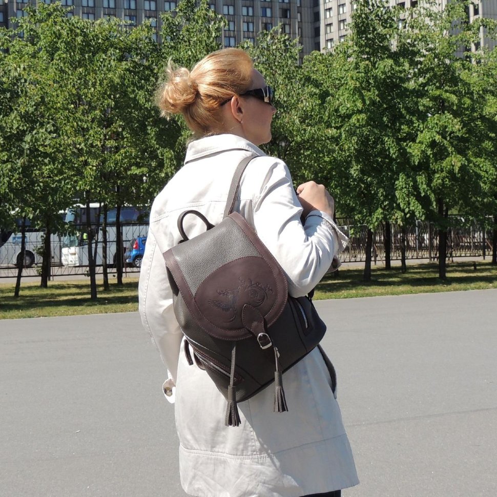 Рюкзак женский Natalia Kalinovskaya, «Гвенн» капучино