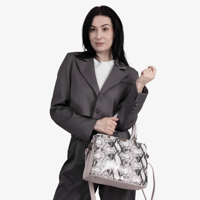 Сумка Gilda Tohetti, MDQ63683 светло-серая Сумка Gilda Tohetti, MDQ63683 светло-серая