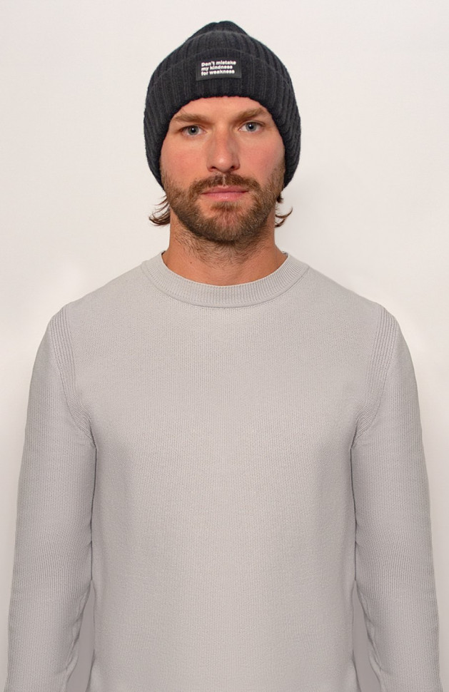 Мужская шапка 12106 MARHATTER черная