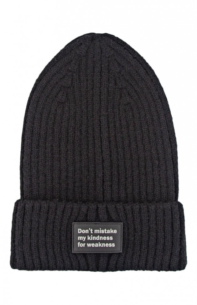 Мужская шапка 12106 MARHATTER черная