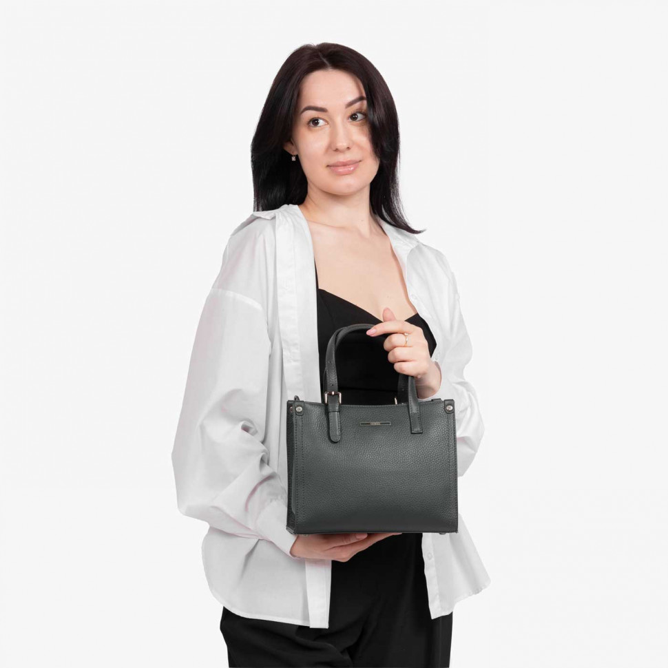 Сумка женская Karya 2402 темно-зеленая