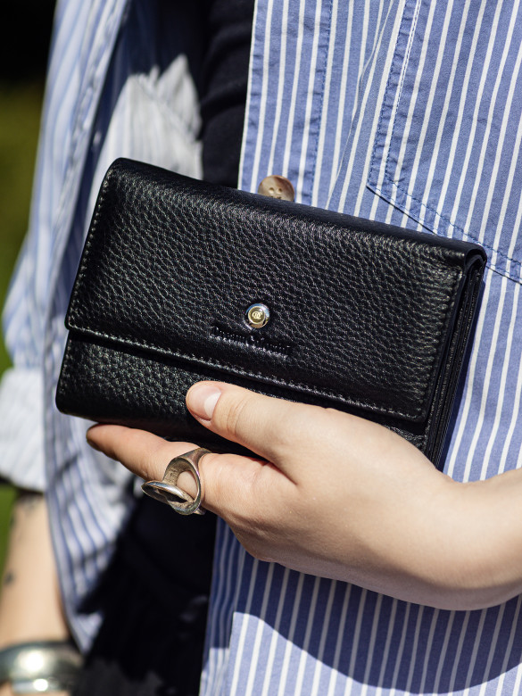 Портмоне женское Dream Colorful DC039-01 чёрное Портмоне женское Dream Colorful DC039-01 чёрное