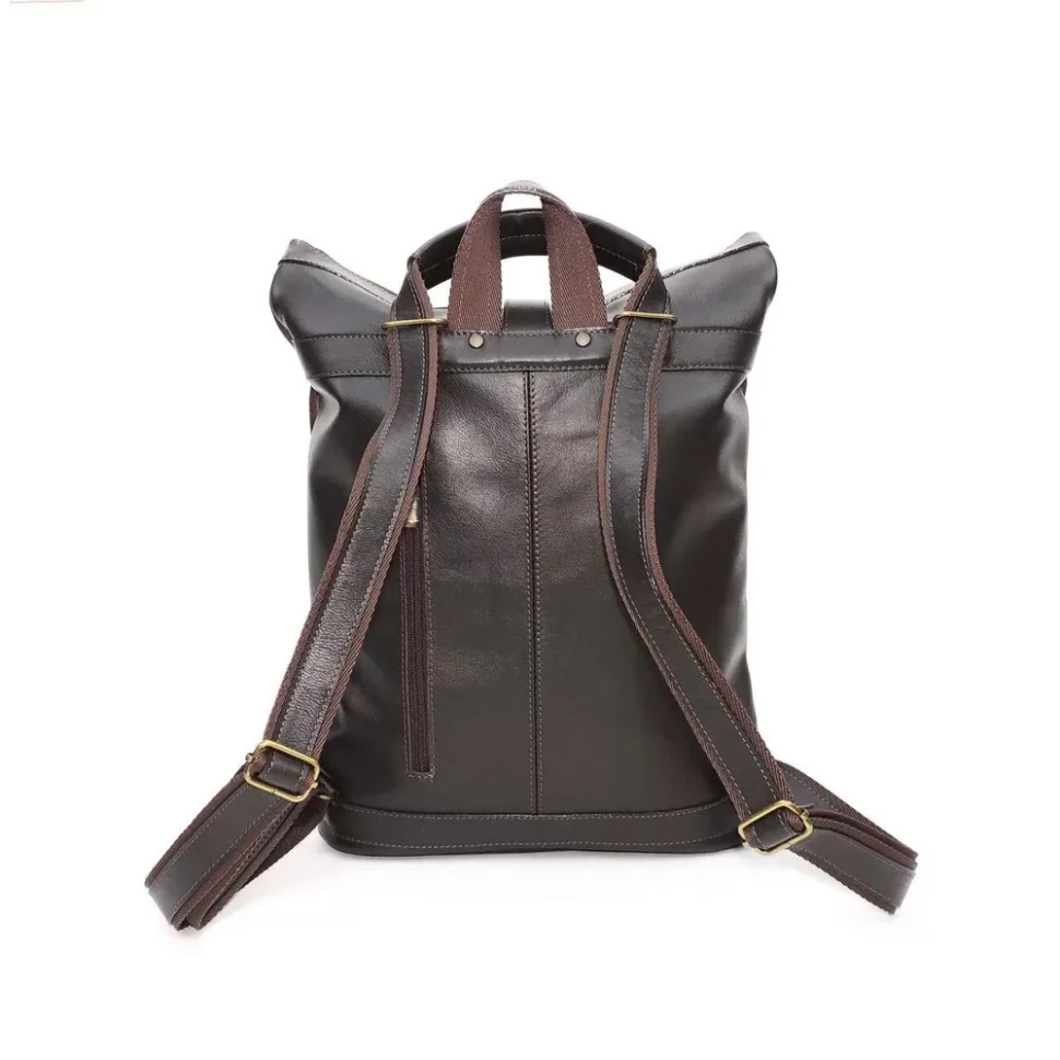 Сумка-рюкзак Kalinovskaya СР-56.622 коричневый/темно-коричневый