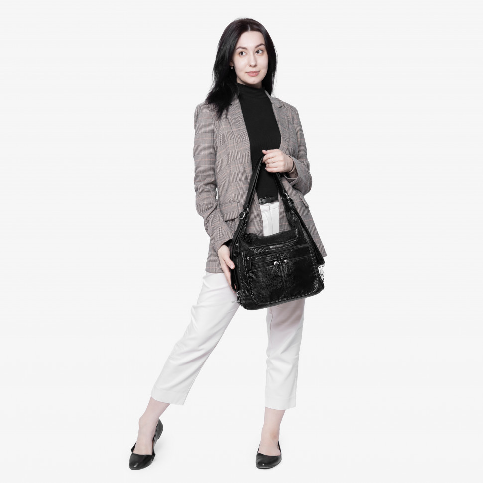 Сумка-рюкзак Runyi, А803 черная