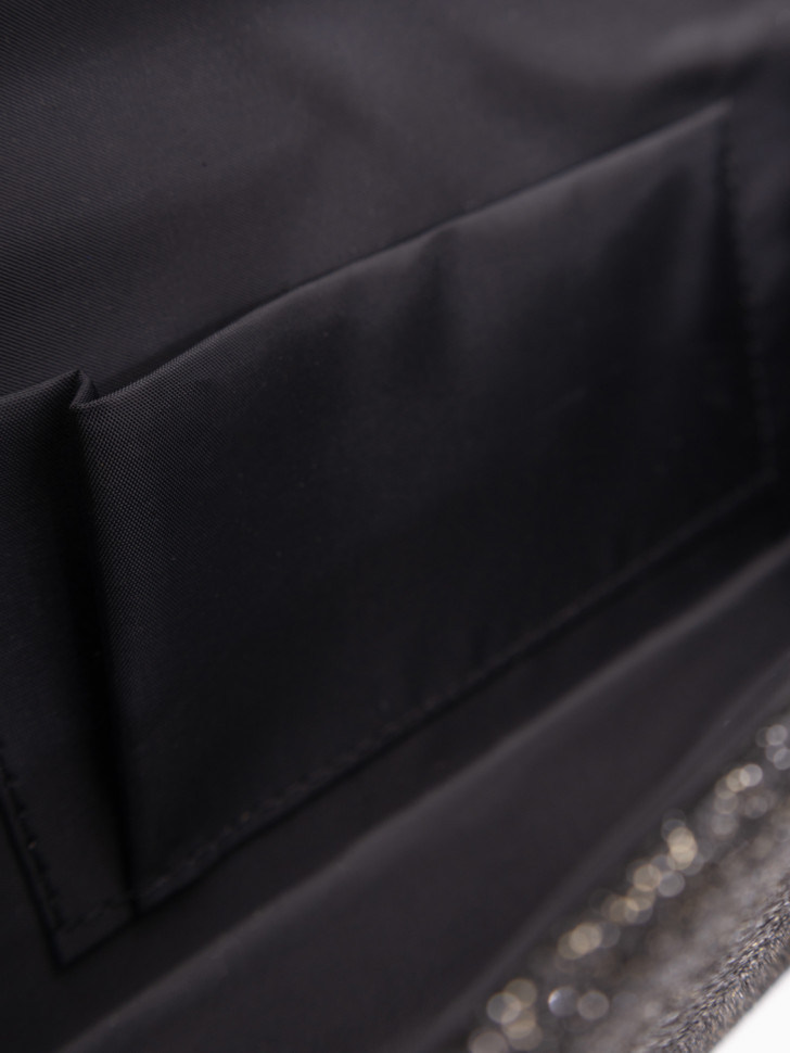 Клатч 1703-1 black/copper