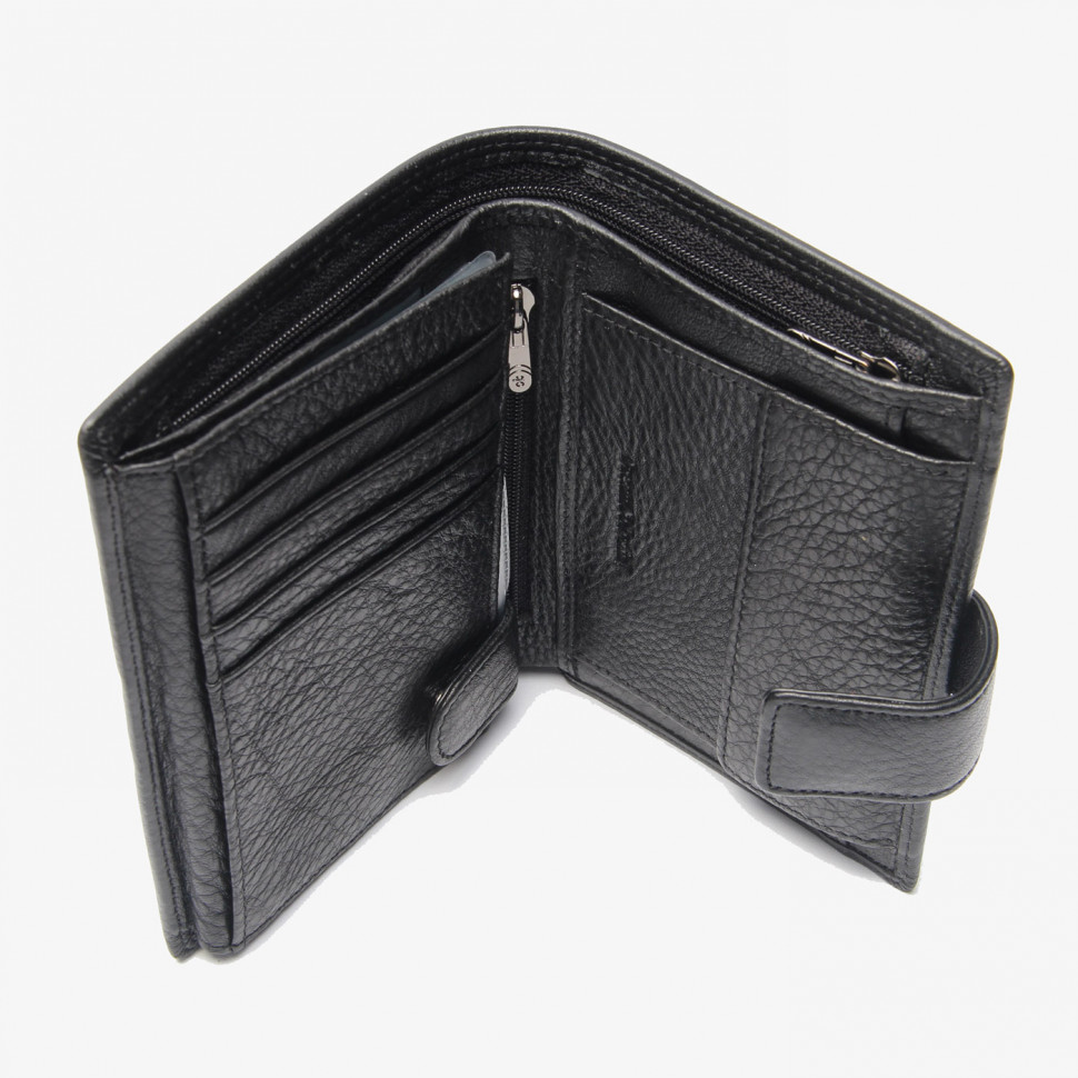 Портмоне мужское Dream Colorful DC7502-A 2в1 чёрное