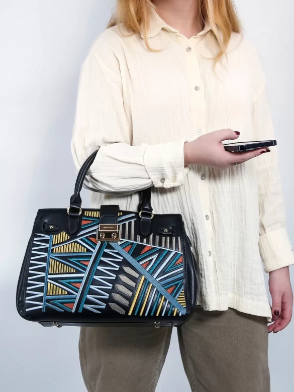 Сумка женская David Jones 6858 black Сумка женская David Jones 6858 black