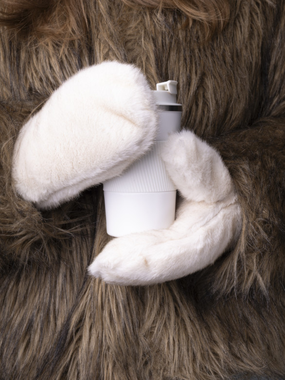 Варежки женские Baggins иск.мех св.бежевые Варежки женские Baggins иск.мех св.бежевые