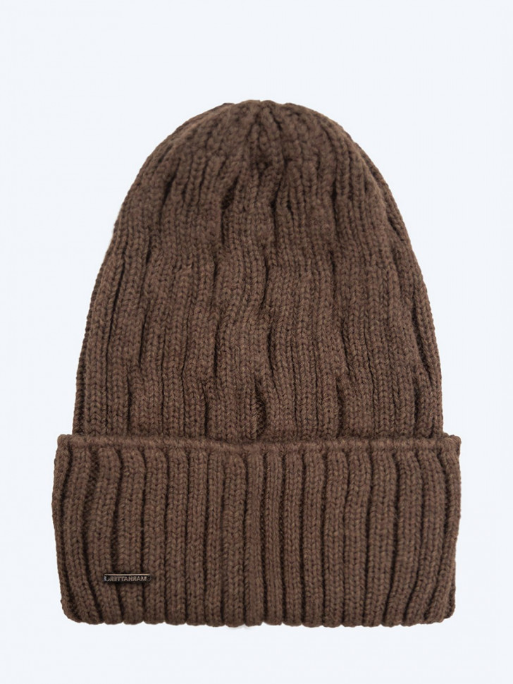 Мужская шапка 12667 MARHATTER кофе