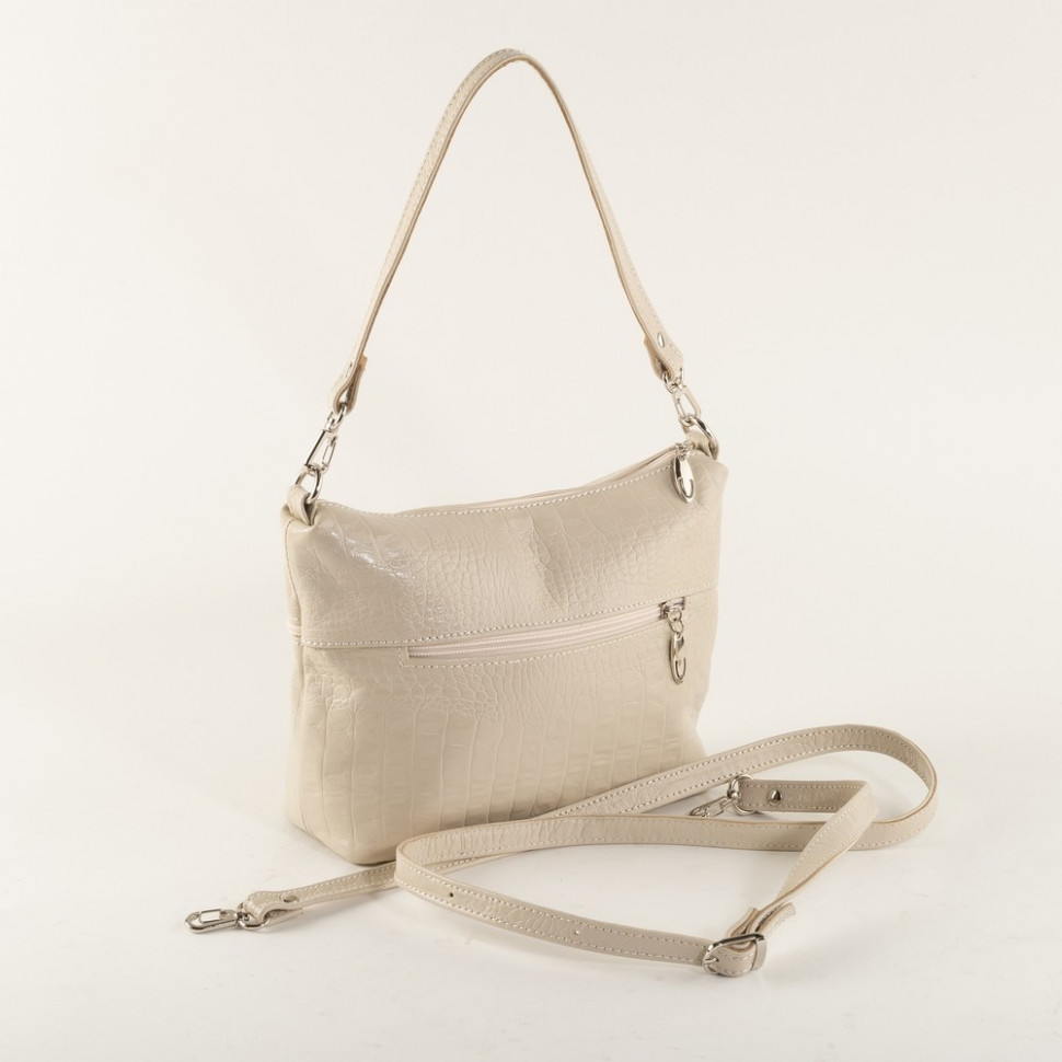 Сумка женская Sumkov 276 белая флотер