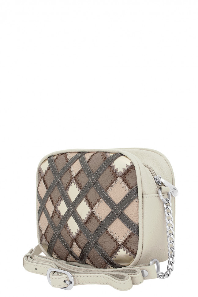 Сумка женская Protege, ДС-340-251 Тартан №1 чёрная