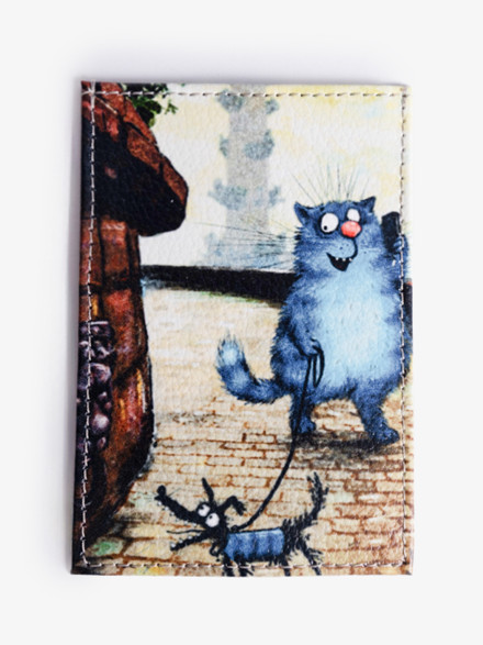 Обложка для проездного Grand 02-048-211 цветная