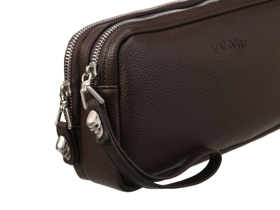 Сумка мужская Vera Victoria Vito, 35-910-6 коричневая