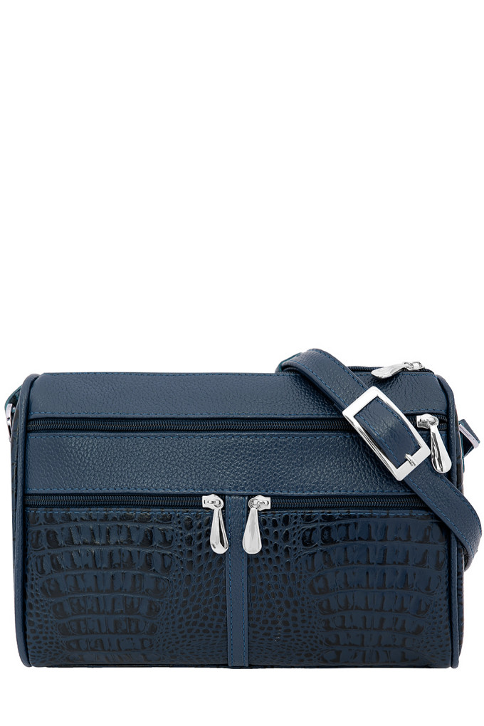 Сумка Protege Ц-312 синяя рептилия+флотер